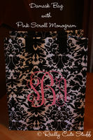 Bag Damask Pink