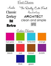 Fonts and Colors updated 5.15.10
