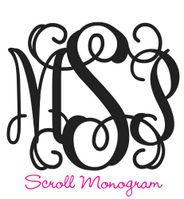 Scroll Monogram